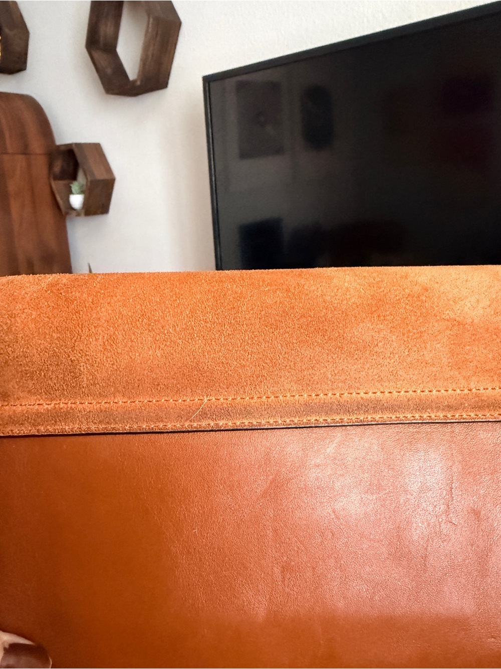 Chloé Small Faye Tobacco Brown Suede Leather Crossbody Bag + COA - Picture 13 of 14